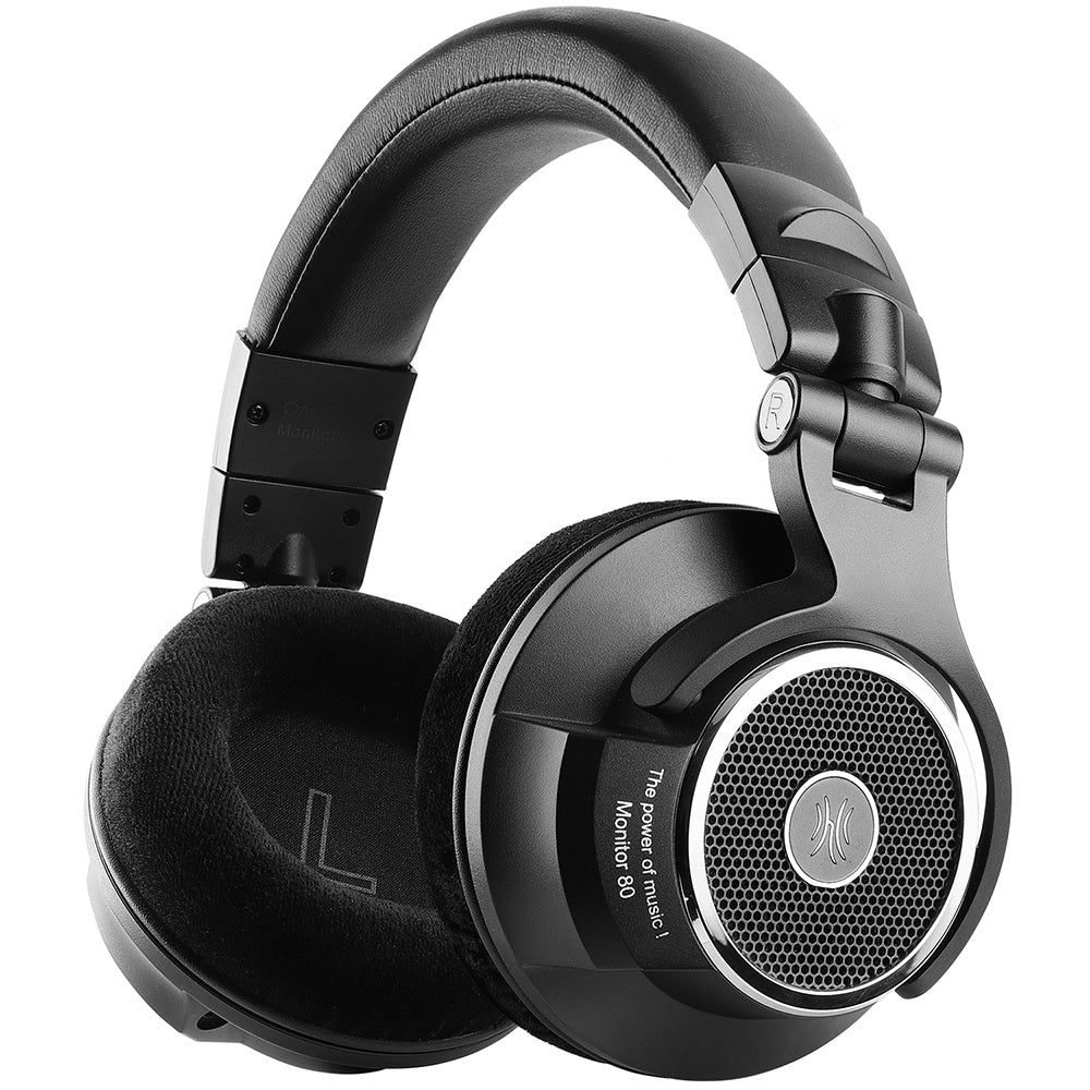 ONEODIO M80 Open-back Three-band Balanced HiFi Headphone Wired Over-Ear Headset Professional Monitoring Studio DJ Mixer Headset ONEODIO M80 Open-back Three-band Balanced HiFi Headphone Wired Over-Ear Headset Professional Monitoring Studio DJ Mixer Headset